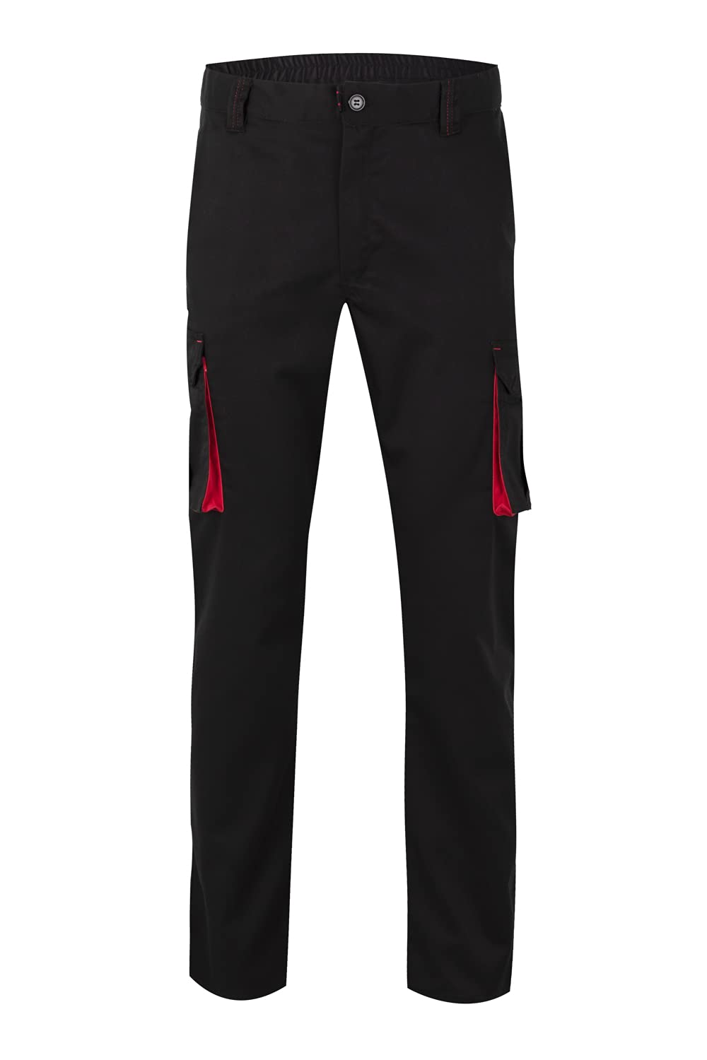Velilla Pantaloni Stretch Bicolore AV XL Blu Navy/Arancione Fluo | Leroy Merlin