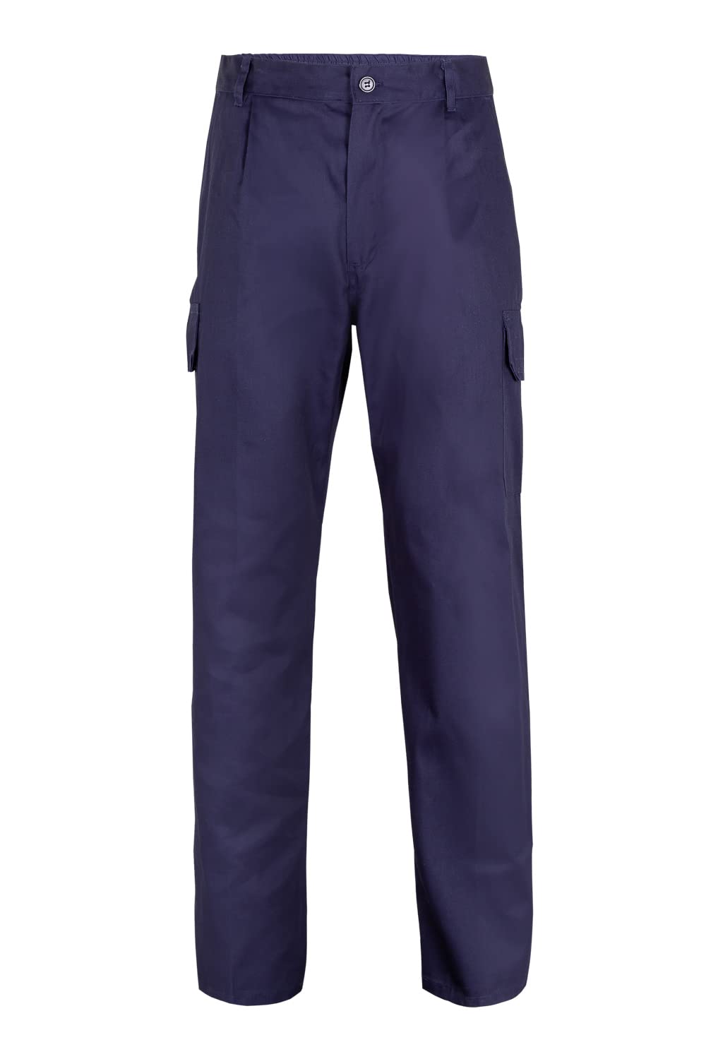 VELILLA Pantalon Stretch Bicolore Multi-Poches Noir Et Rouge Taille 46